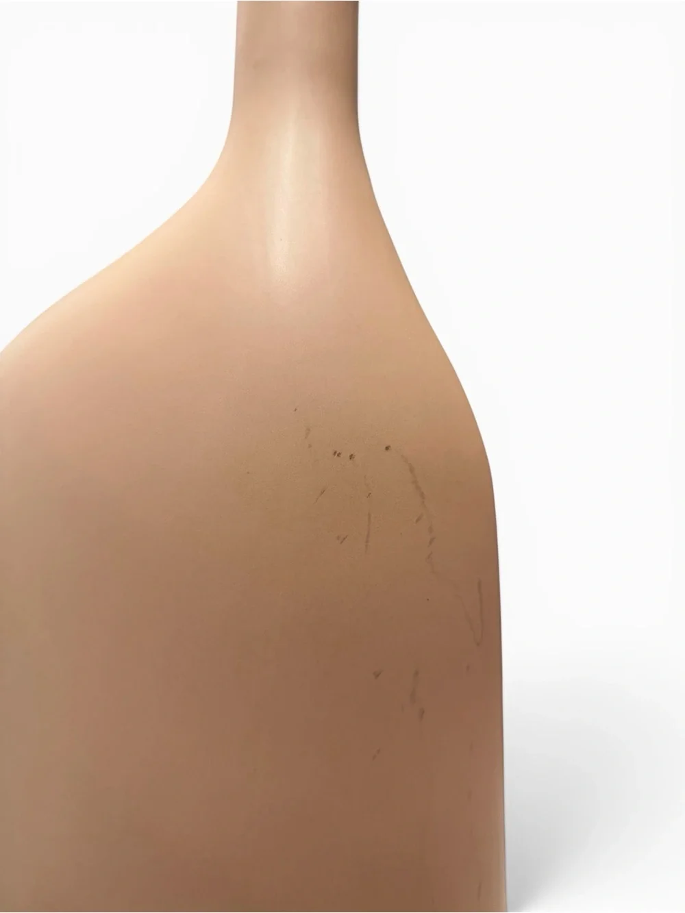 Terracota Modern Ceramic Vase Minimalist Modern Organic Decor - 15” Tall